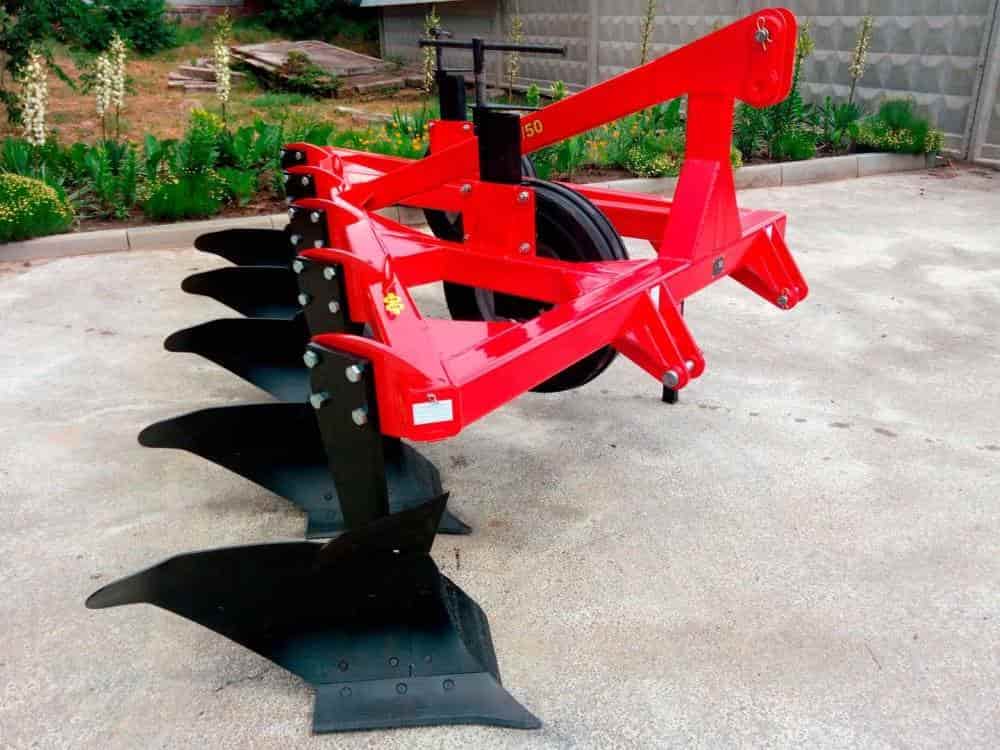 تصویر 4 از گاوآهن چهار خیش تسمه ای مکانیزم جذب تنش حرکتی